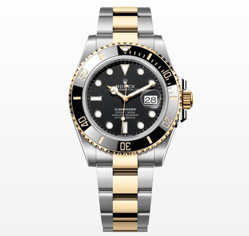 Rolex Submariner Date Black Dial Oystersteel and 18K Yellow Gold 126613LN