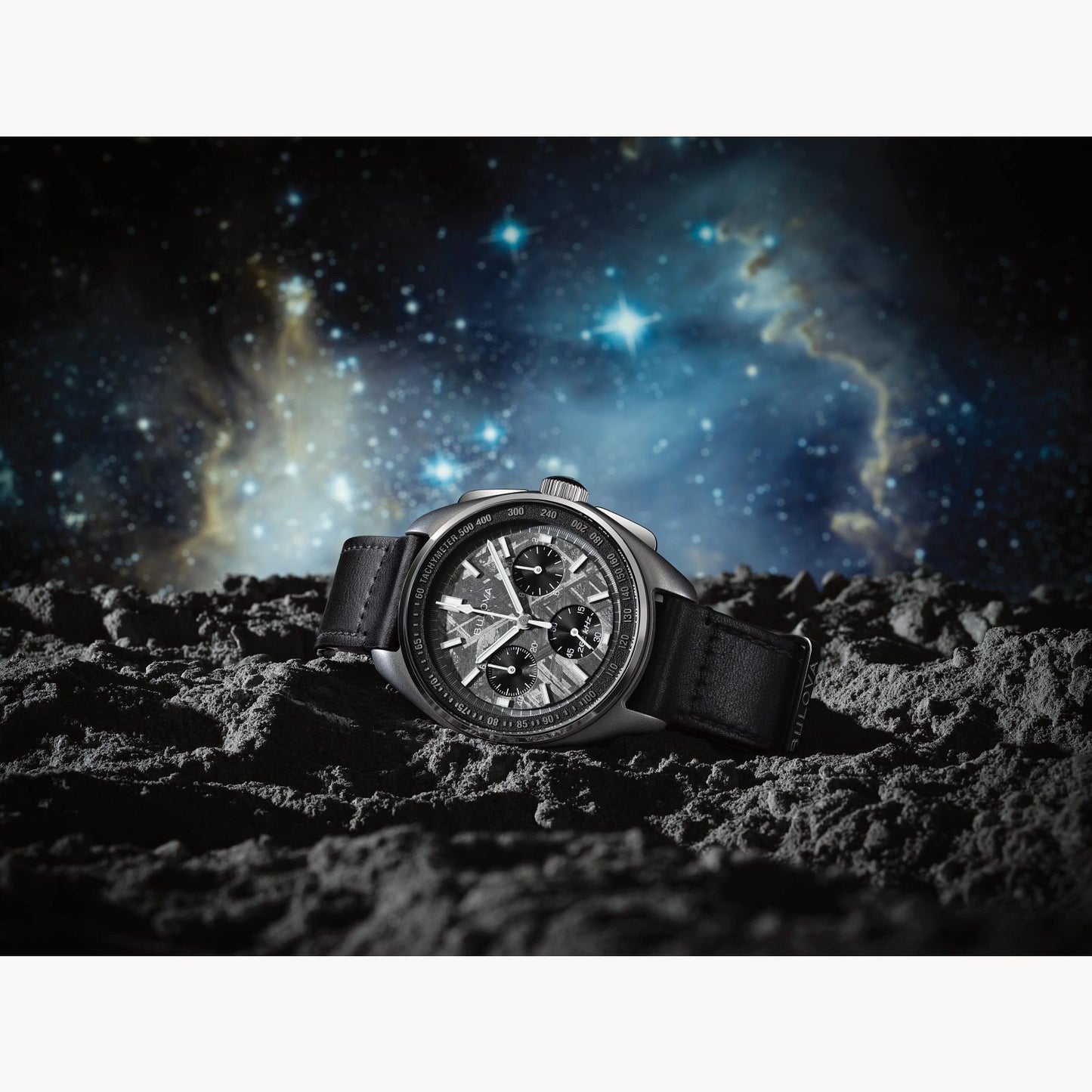 Bulova Archive Series Limited Edition Lunar Pilot Meteorite 96A312