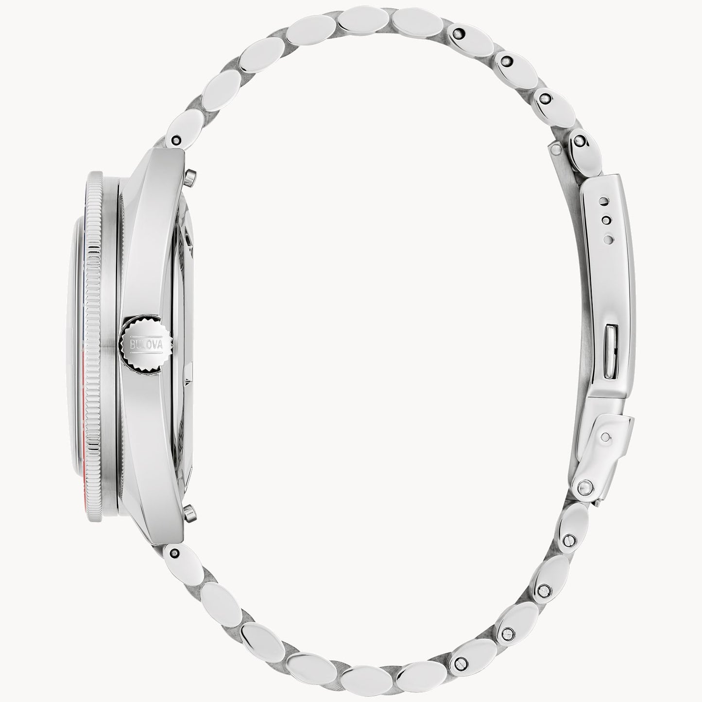 Bulova Oceanographer GMT Blue Dial Stainless Steel 96B405