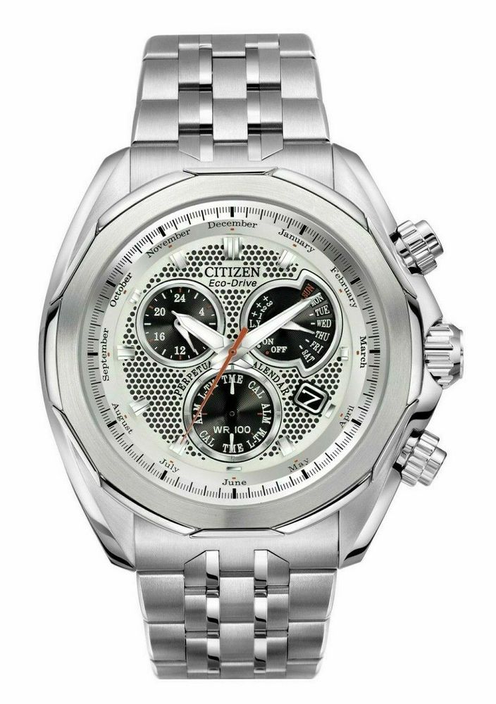 Citizen Signature Collection Mens Silver Dial BL8070-59A