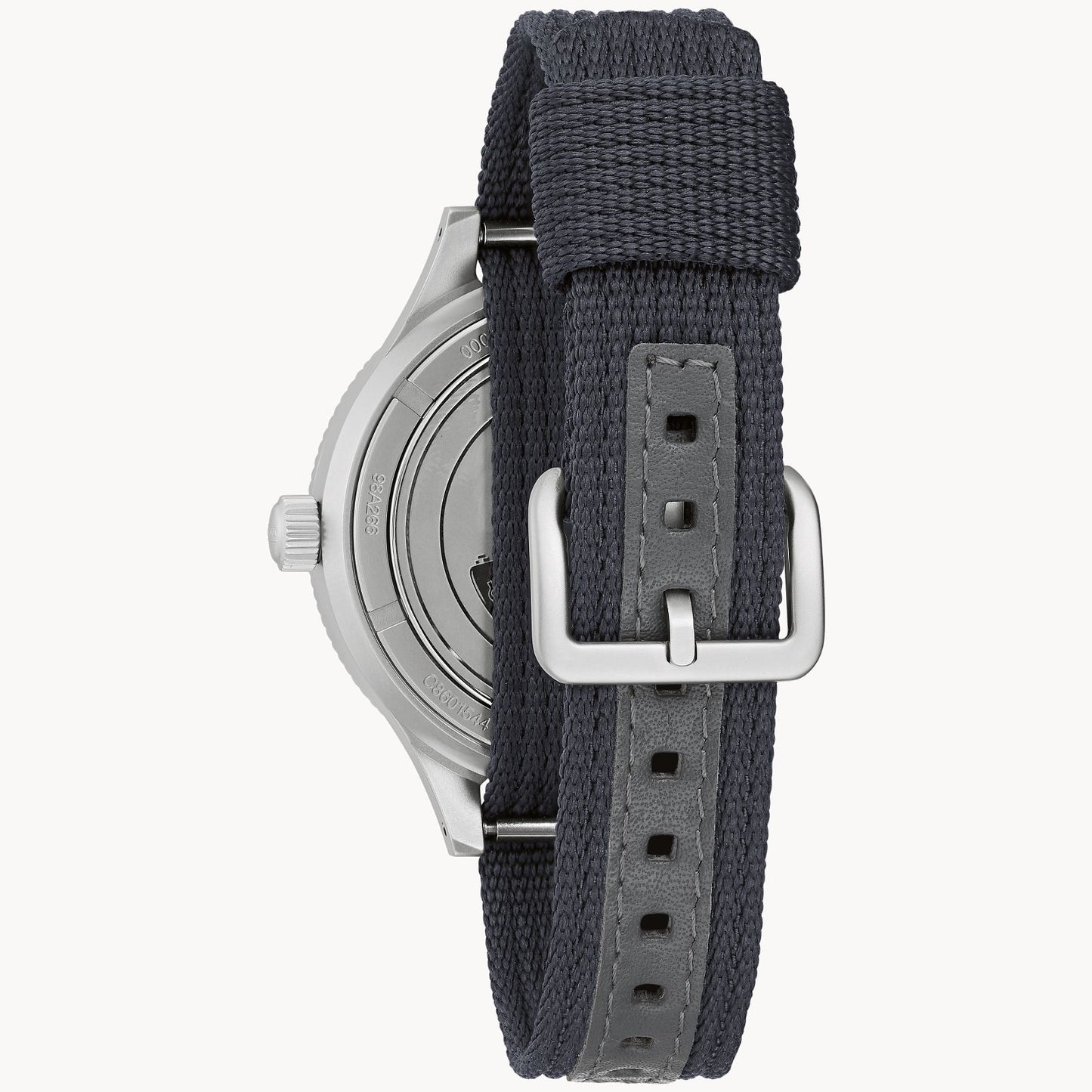 Bulova Archive Series MIL SHIPS Black Dial Nylon Strap 98A266