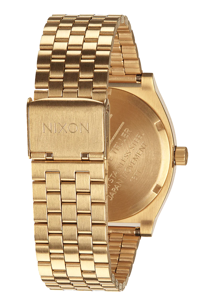 Nixon Time Teller Gold/ Oxblood Sunray A045 5098-00