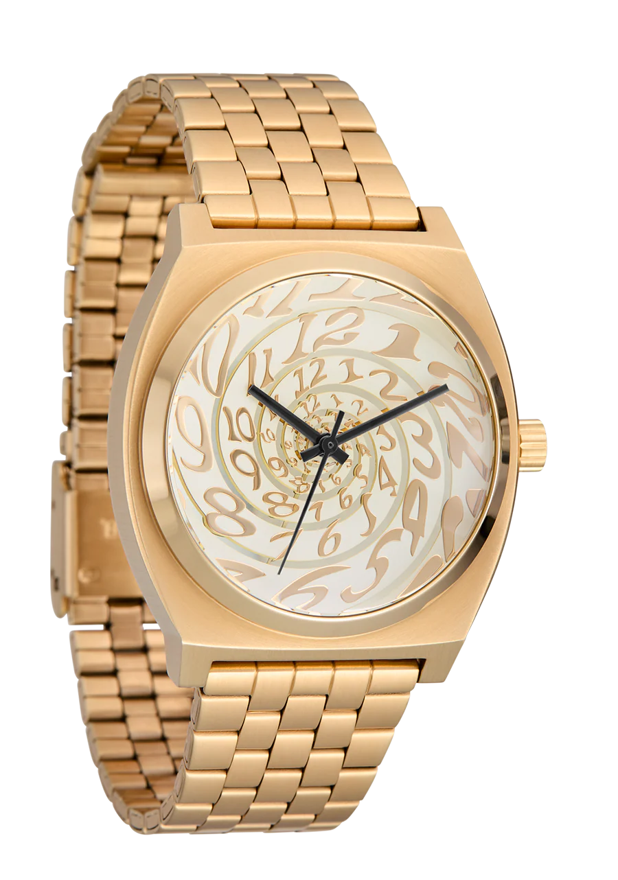 Nixon Time Teller 4th Dim Gold/ Vintage White A045 5359-00