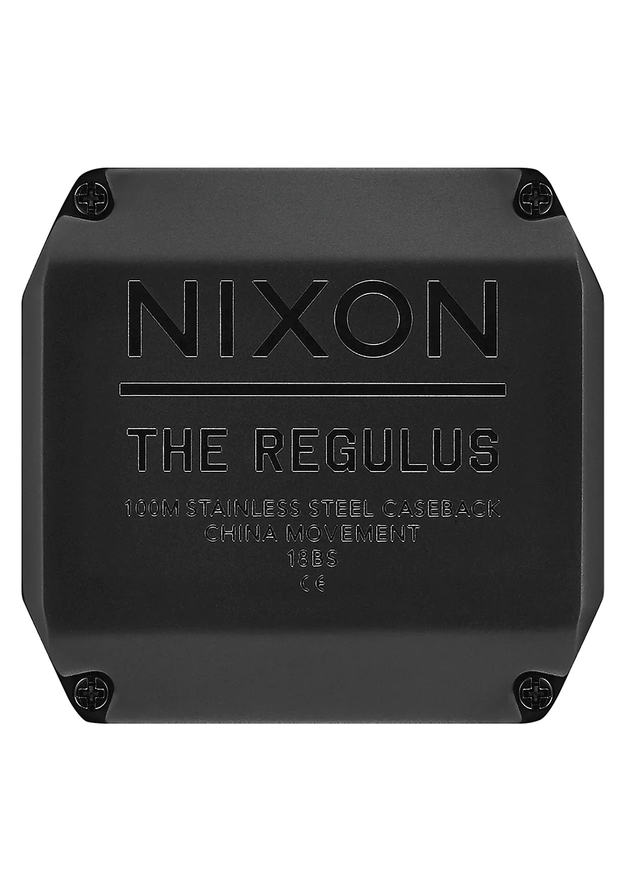 Nixon Regulus All Black/ Red Digital A1180 760-00