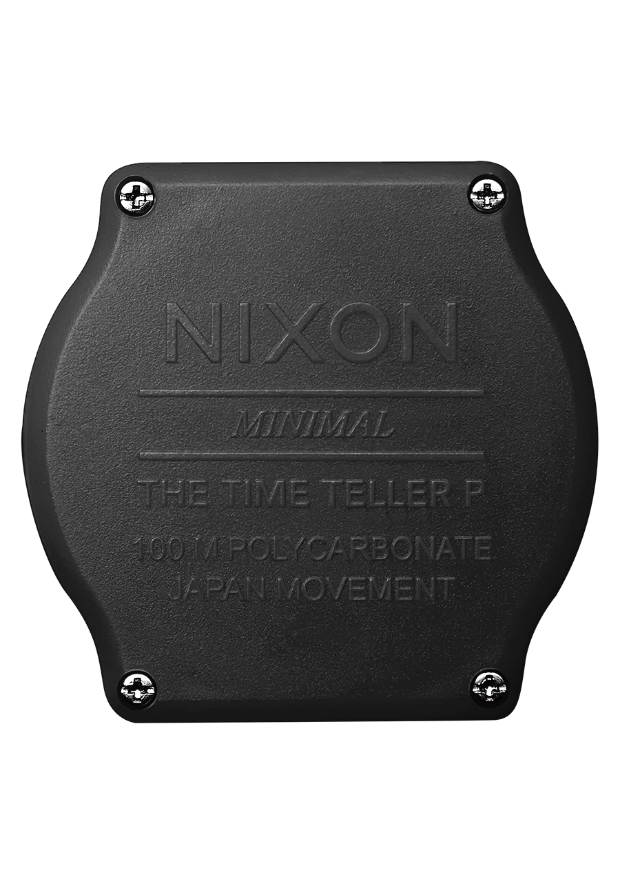 Nixon Time Teller P Matte Black A119 524-00