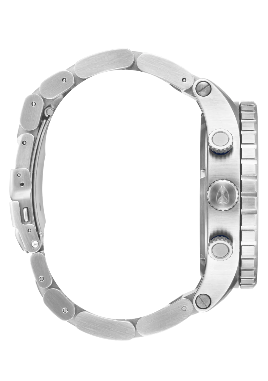 NIXON 51-30 Chrono Silver/Midnight A1389 5210-00