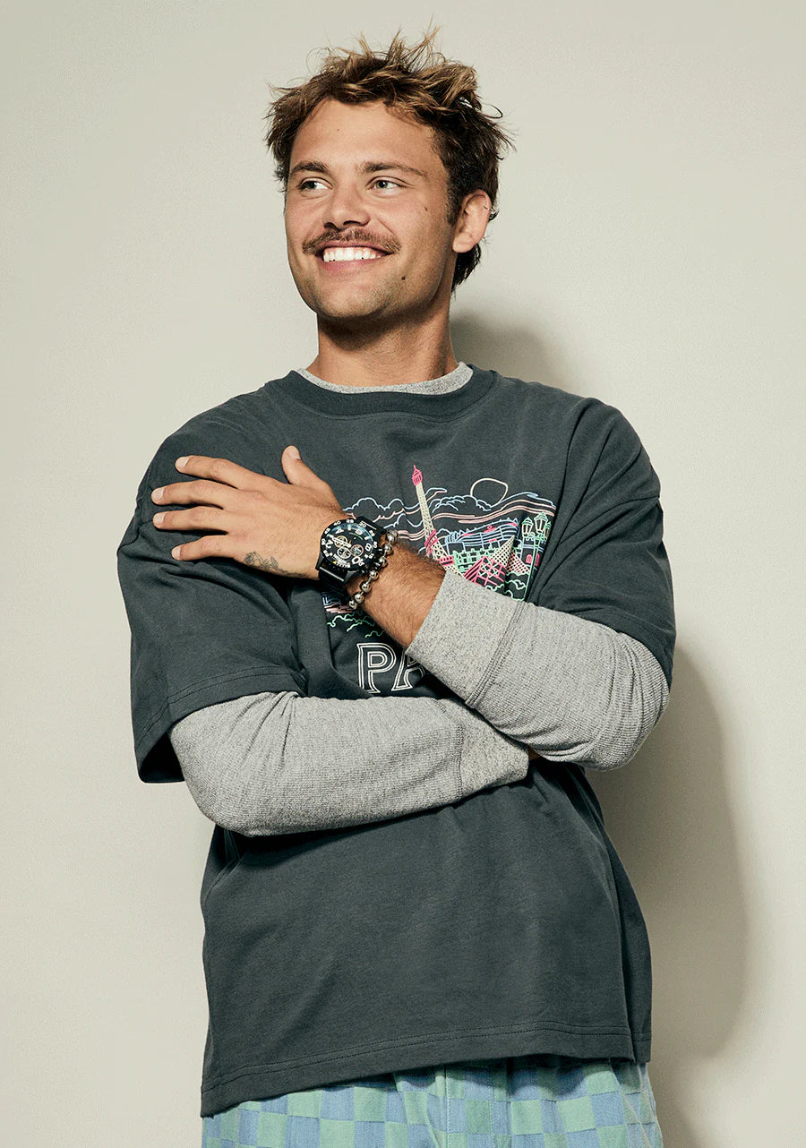 Nixon 51-30 Chrono Fisheye Super Black/Black A1389-5319-00