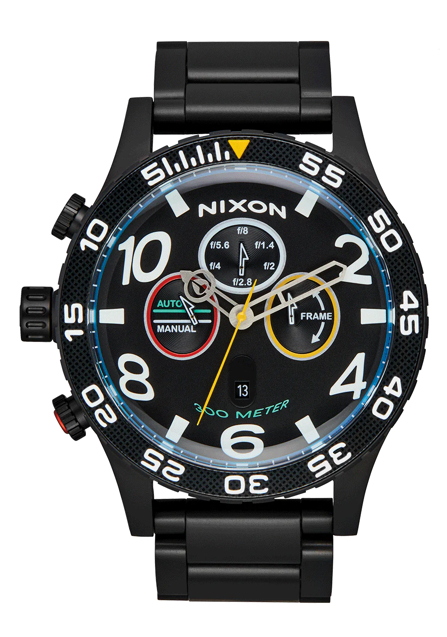 Nixon 51-30 Chrono Fisheye Super Black/Black A1389-5319-00
