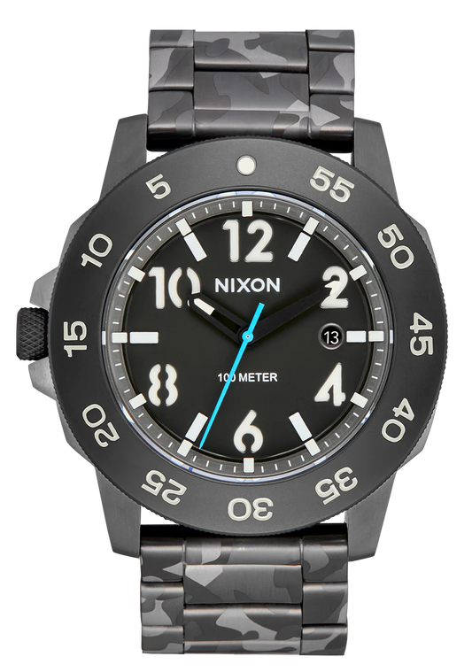 Nixon Smyth 44 Camo/ Green Quartz A1414 5362-00