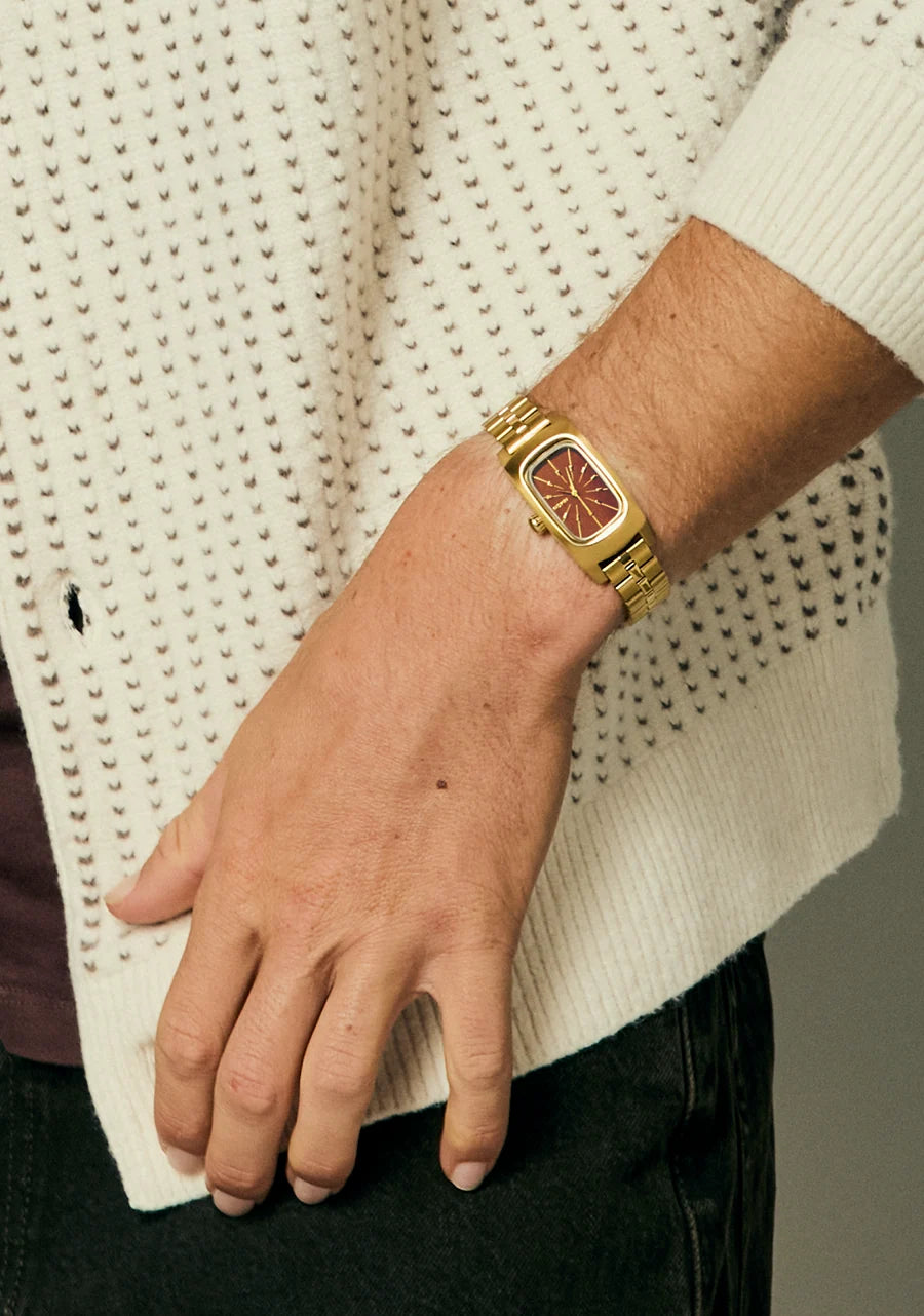 Nixon Frankie Mid Century/Gold/Cognac A1441-5396-00