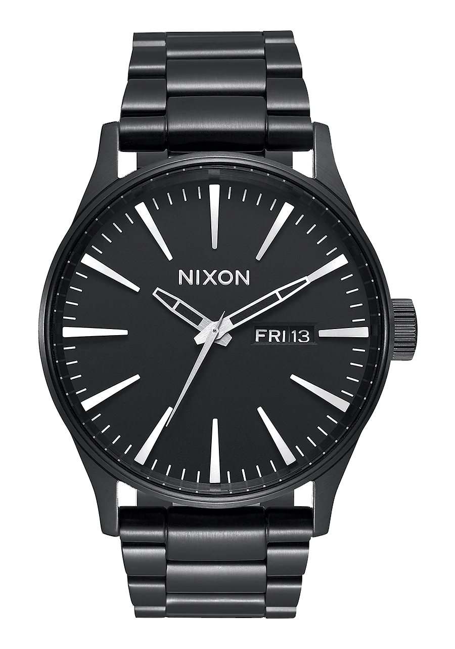 Nixon Sentry Stainless Steel All Black A356 001-00