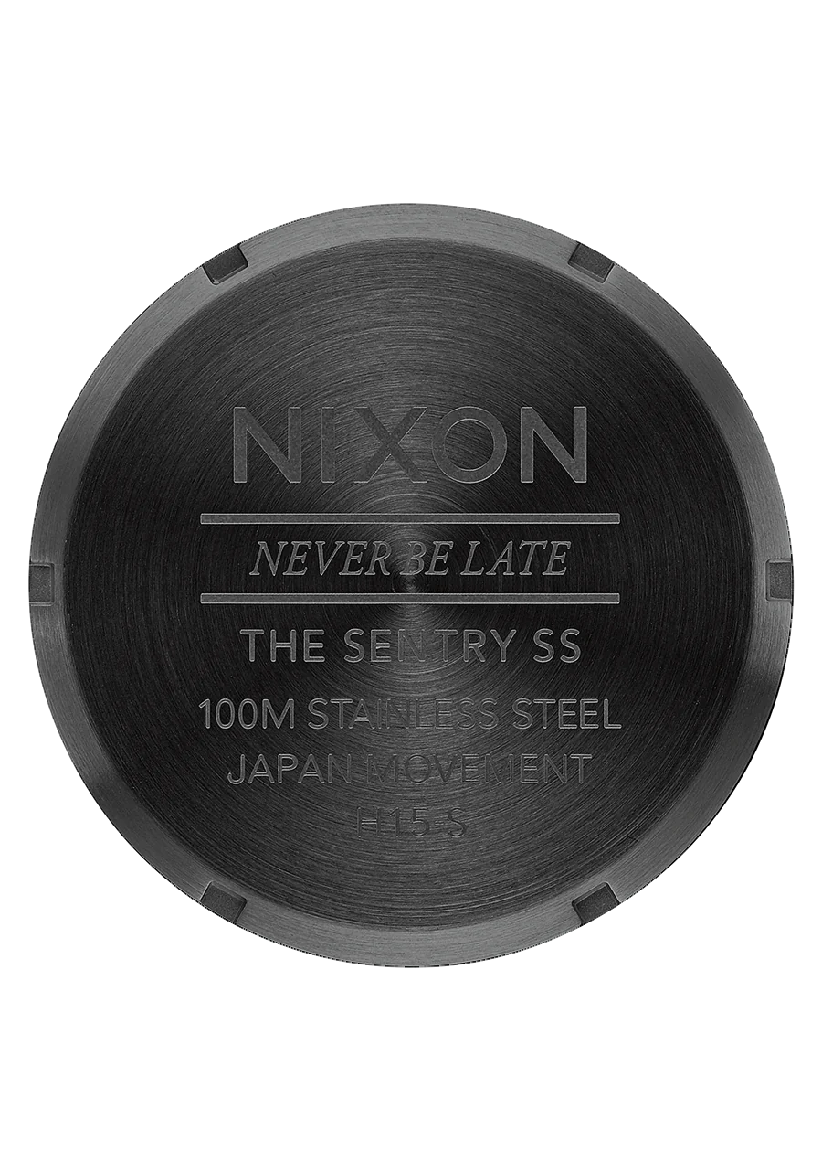 Nixon Sentry Stainless Steel All Black/Black A356 1147-00