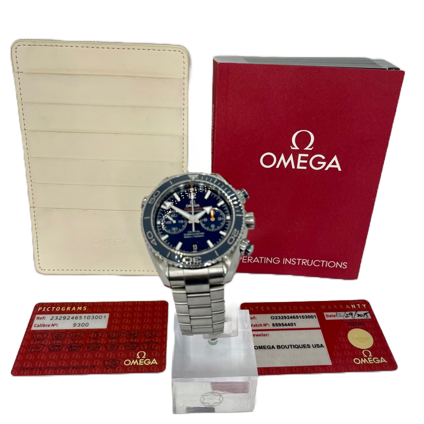 OMEGA Seamaster Planet Ocean 600M Co‑Axial Chronometer Chronograph 45.5 MM 232.92.46.51.03.001