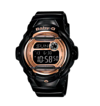 Baby-G Black Rose Gold Digital BG169G-1