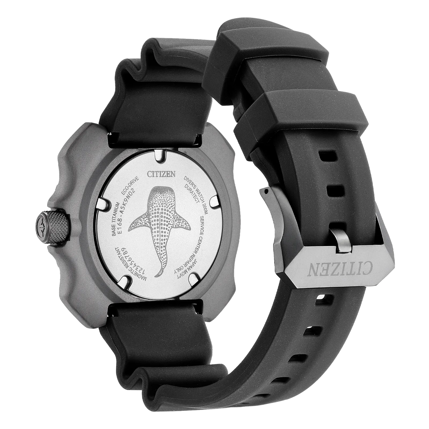 Citizen Promaster Dive Super Titanium DLC Coated Limited Edition Whale Shark BN0225-04L