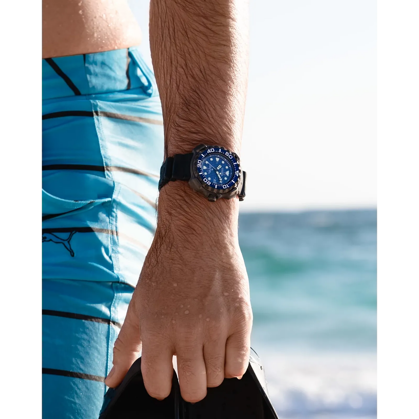 Citizen Promaster Dive Super Titanium DLC Coated Limited Edition Whale Shark BN0225-04L