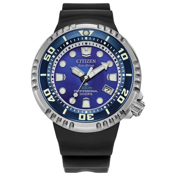 Citizen Promaster E365 Blue Dial Black BENEBiOL PU Strap BN1025-08L