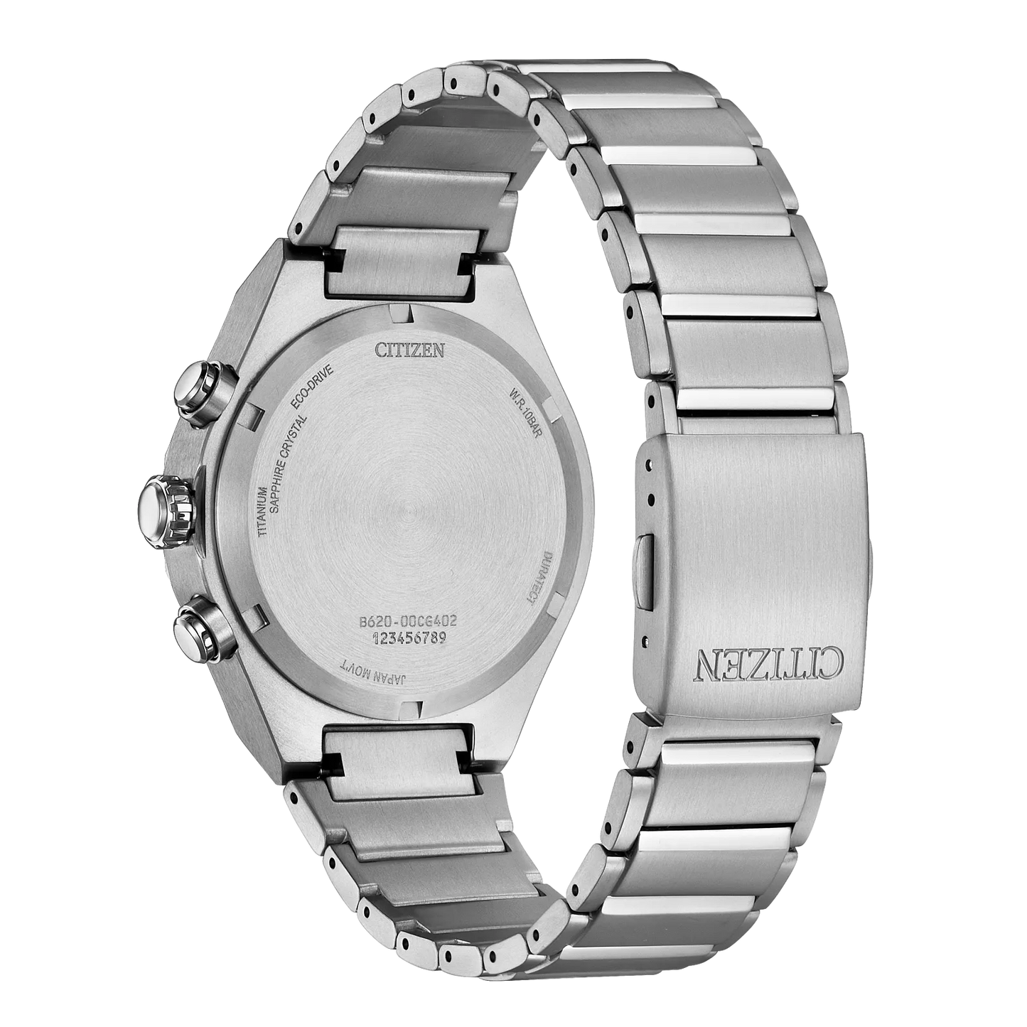 Citizen Zenshin Senkei Super Titanium Chronograph Blue Dial CA4691-59L