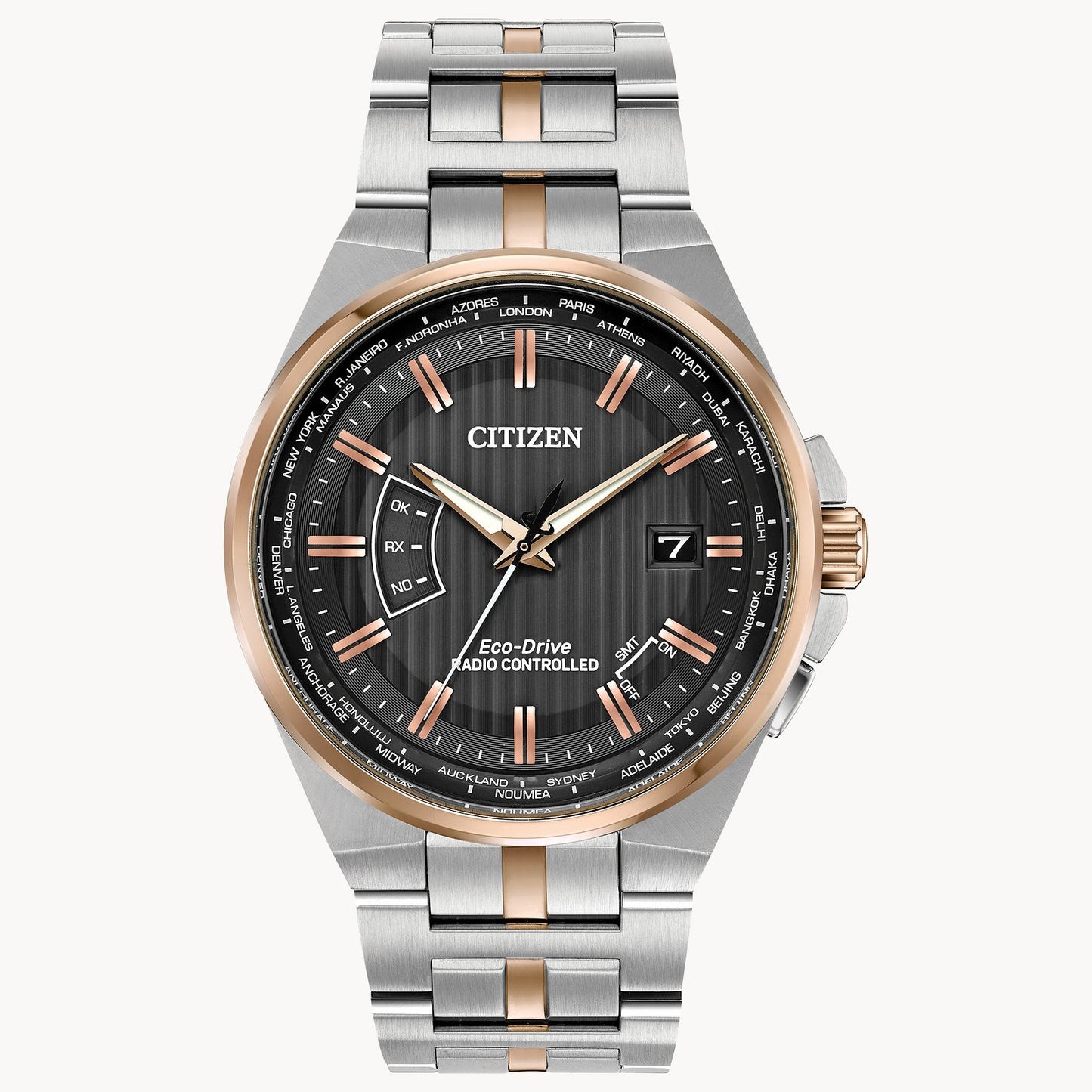 Citizen World Perpetual A-T Men's Eco Drive CB0166-54H