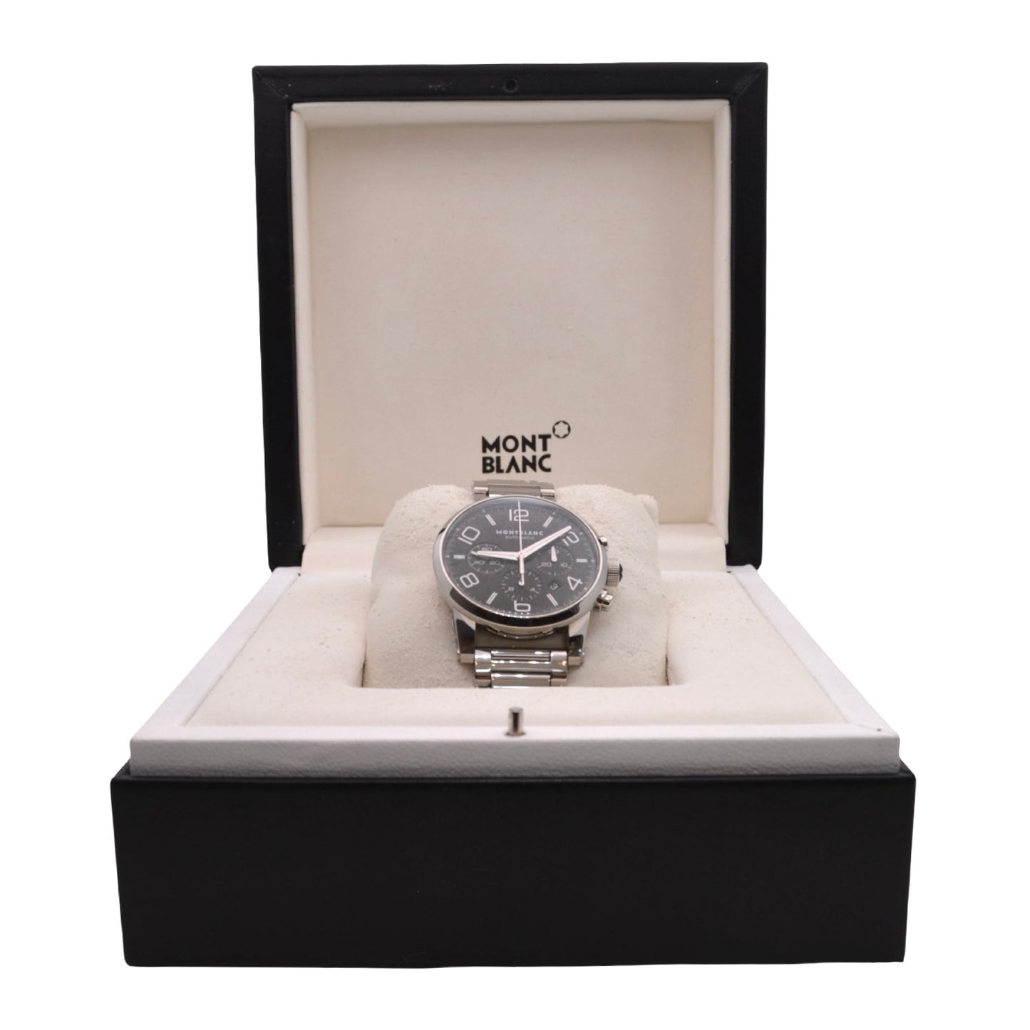 Montblanc Timewalker Automatic Chronograph 43mm Black Dial Stainless Steel 7260