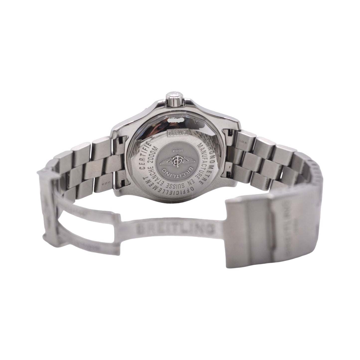 Breitling Superocean Steelfish 44mm Automatic Black Dial Stainless Steel A17390