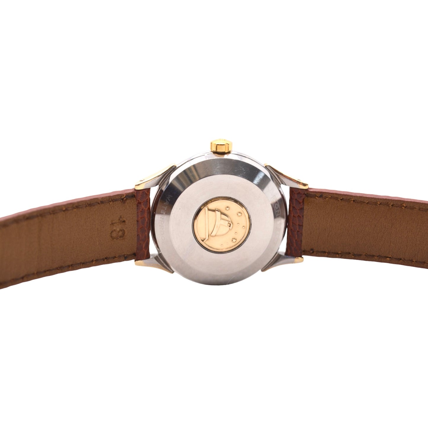 Omega Constellation 35mm Automatic Bumper Chronometer Silver Pie Pan Shark Tooth Guilloché Crosshair Dial 2782-8 SC