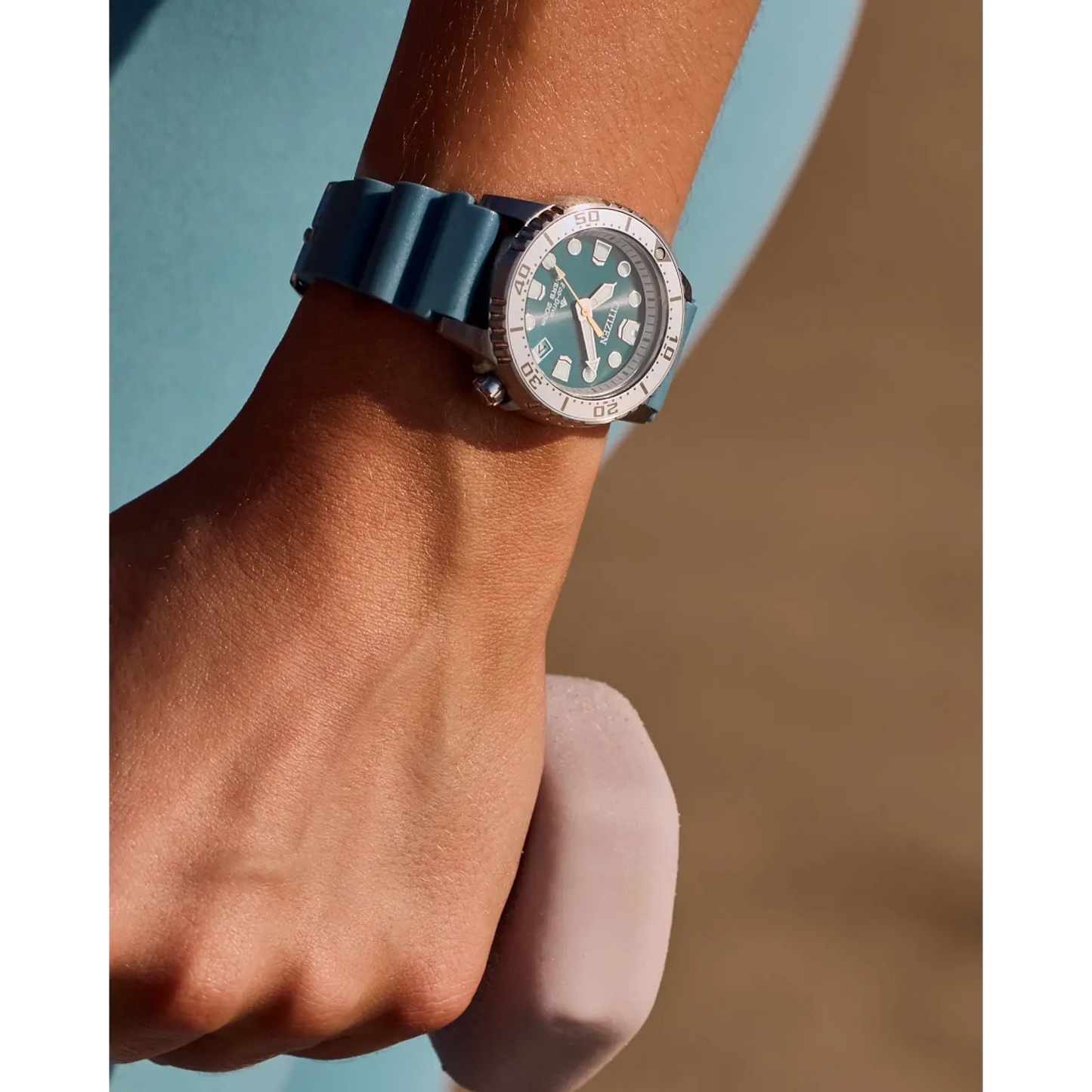 Citizen Promaster Dive Blue Dial Polyurethane Strap EO2027-09L