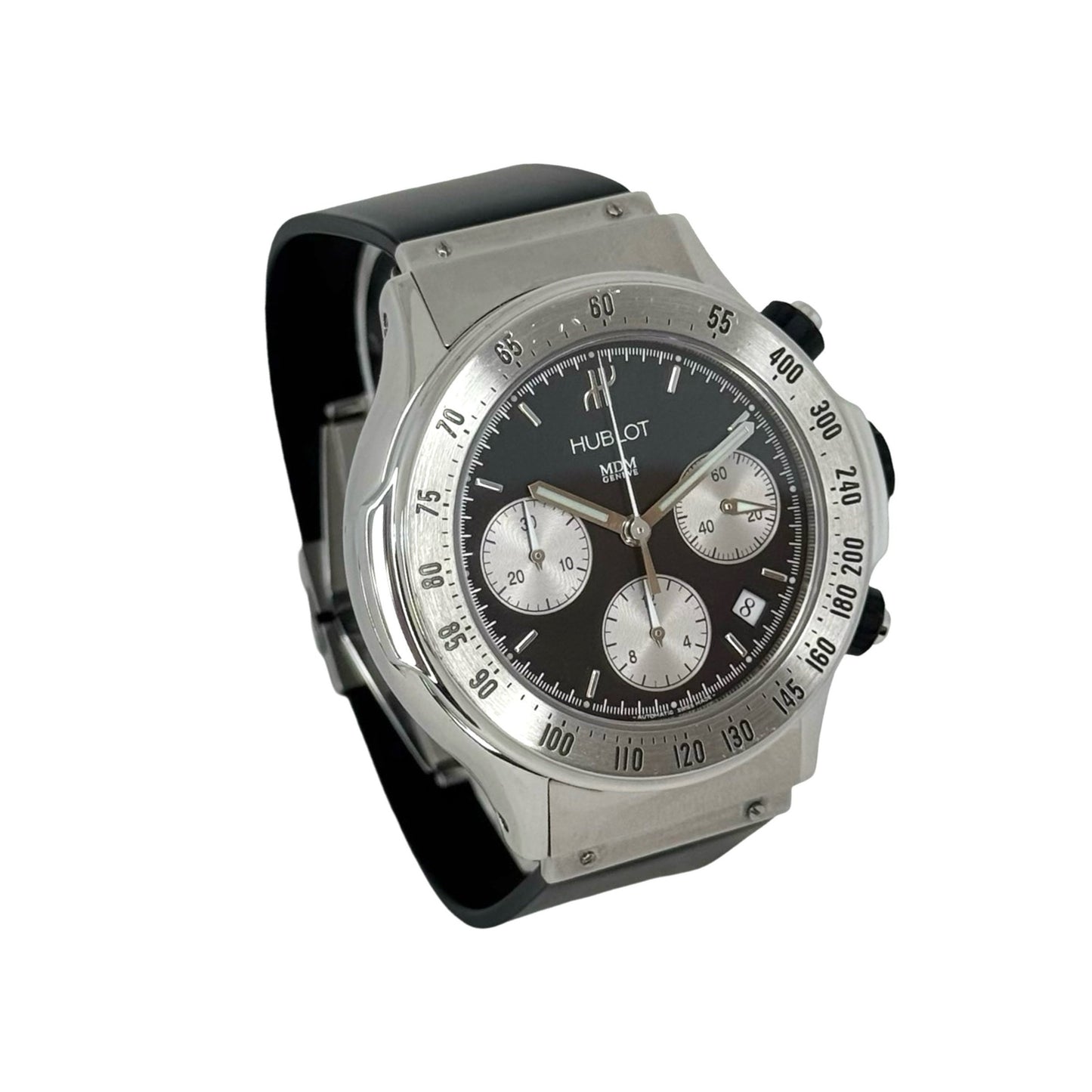 Hublot Classic MDM Super B Automatic Chronograph 42.5mm Steel/Black 1920.1