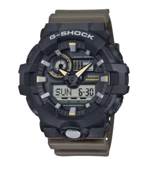 G-Shock Analog-Digital 710 Series Olive Green GA-710TU-1A3