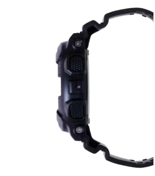G-SHOCK GA-100 Series Analog/ Digital Black/White Resin GA100WD-1A