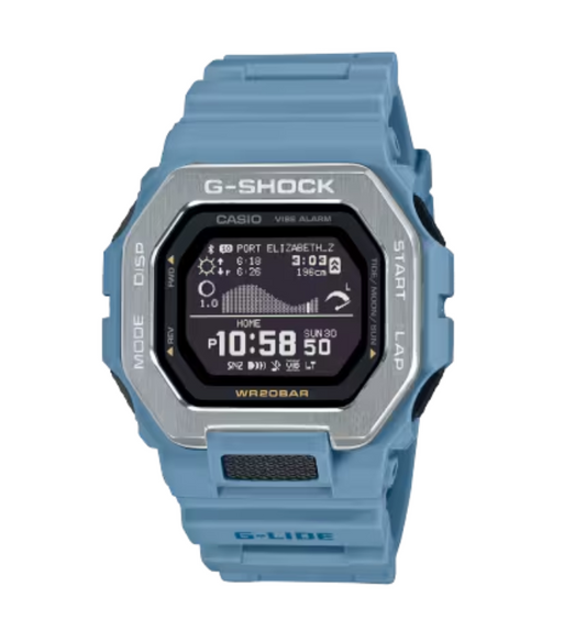 G-SHOCK G-LIDE Series Blue Ocean Resin GBX-100-2A