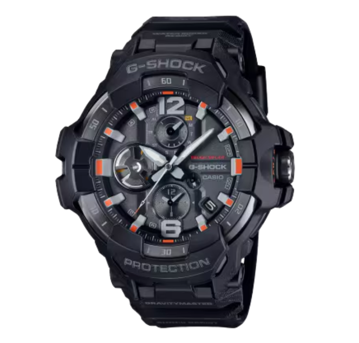 G-SHOCK Master of G Air Gravitymaster Mudmaster Black/Orange Carbon Fiber Resin GRB300EC-1A