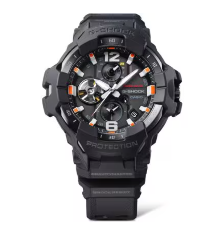 G-SHOCK Master of G Air Gravitymaster Mudmaster Black/Orange Carbon Fiber Resin GRB300EC-1A