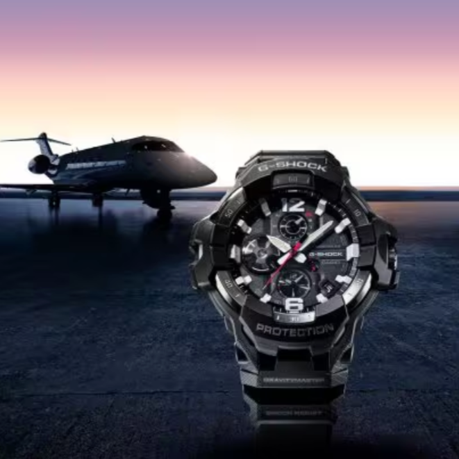 G-SHOCK Master of G Air Gravitymaster Black Carbon Fiber/Resin GRB300-1A
