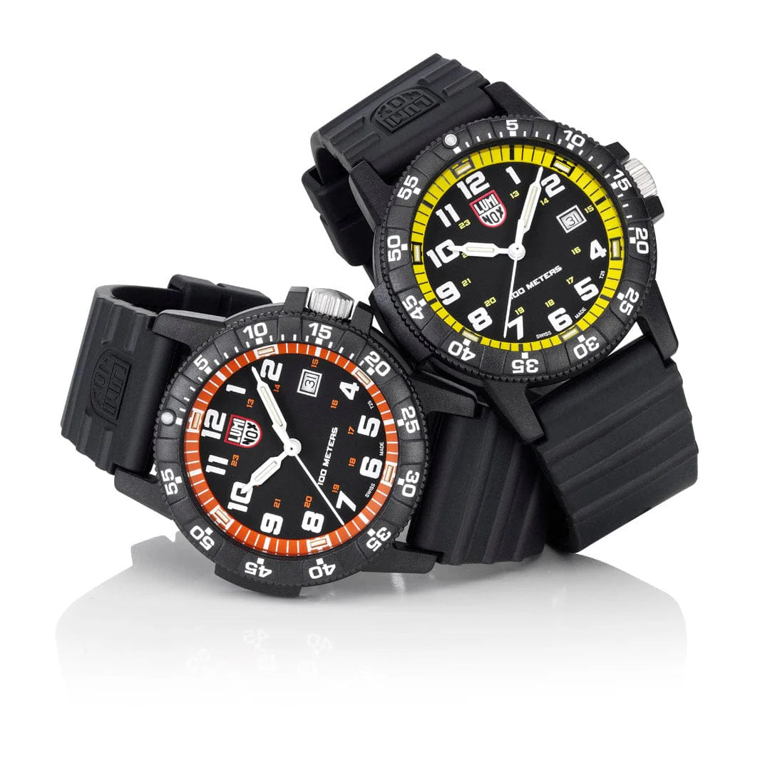Luminox Leatherback Sea Turtle Giant Black / Yellow, 44 mm XS.0325
