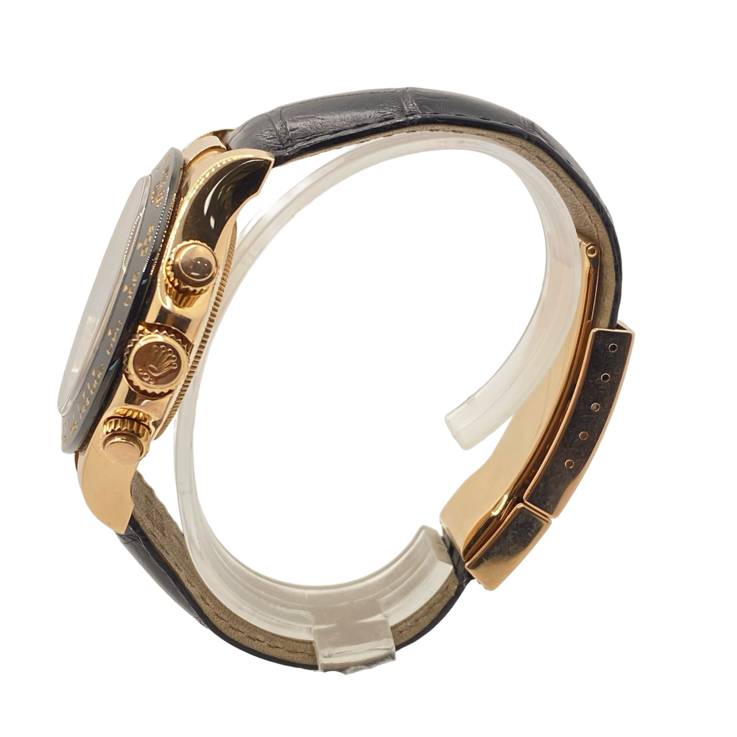 Rolex Cosmograph Daytona Everose Black Ceramic Bezel Chocolate Brown Dial 116515LN