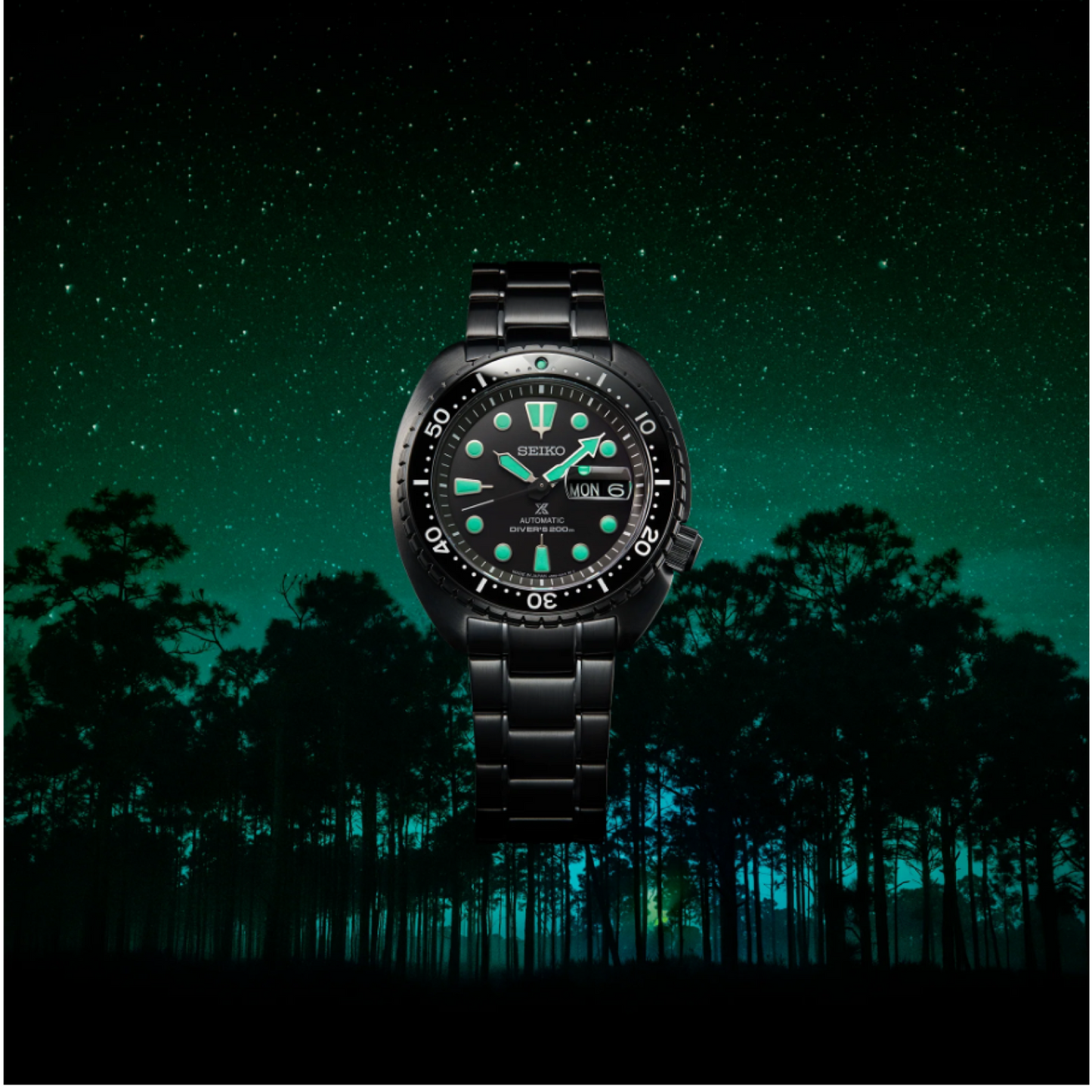 Seiko Prospex Black Series King Turtle Automatic Diver SRPK43