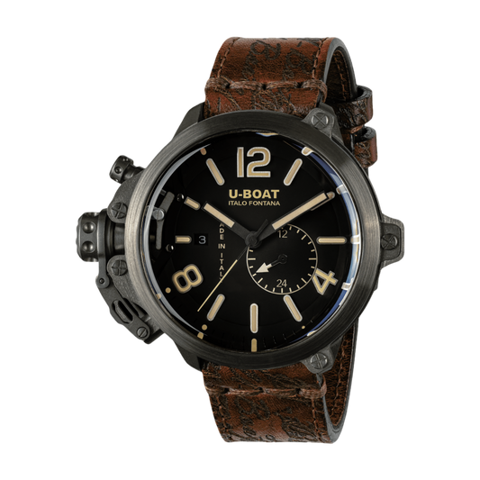 U-BOAT CAPSULE 50MM TITANIUM BK BE Ref: 8805