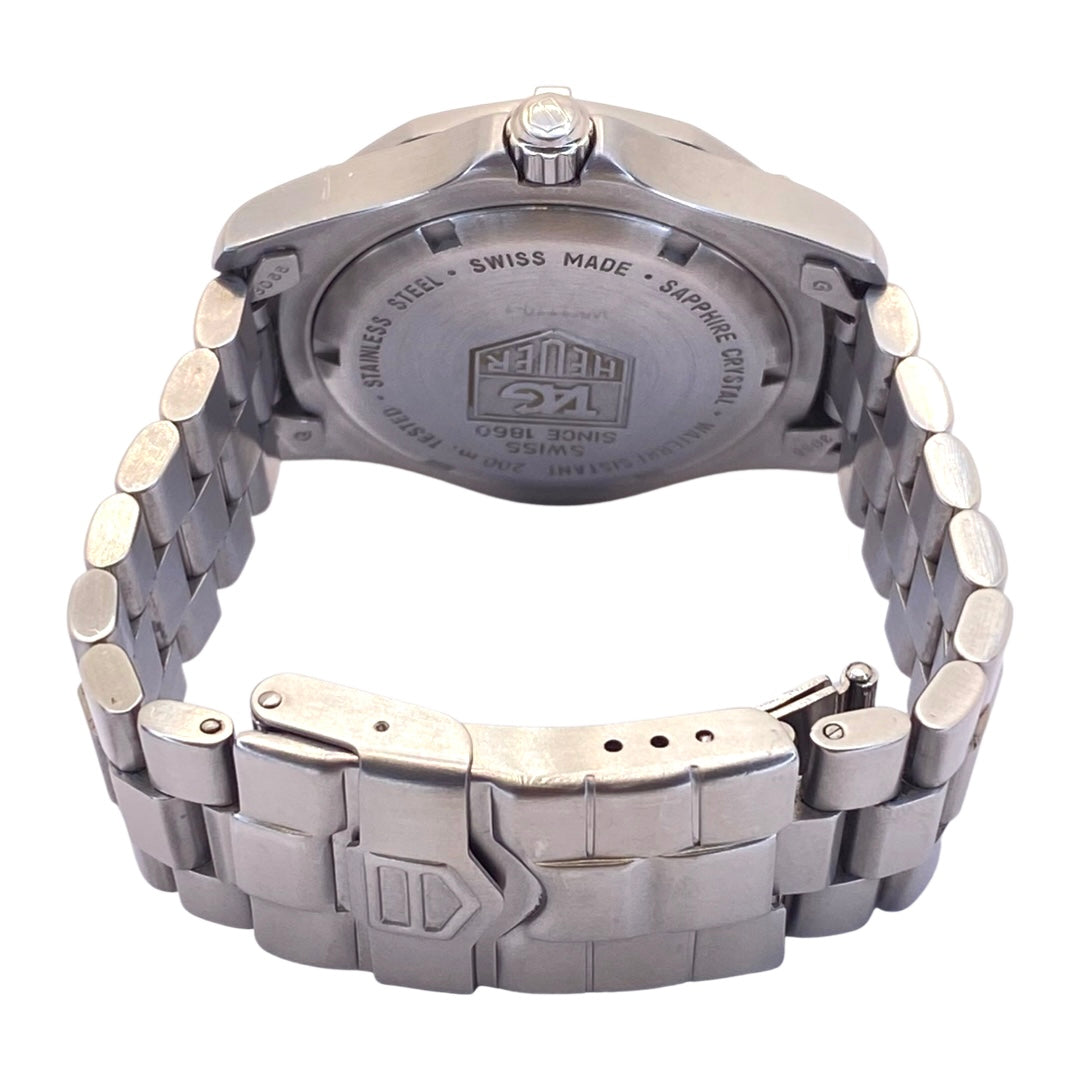 TAG Heuer Mens 2000 Classic Quartz Black Dial WK1110.BA0317