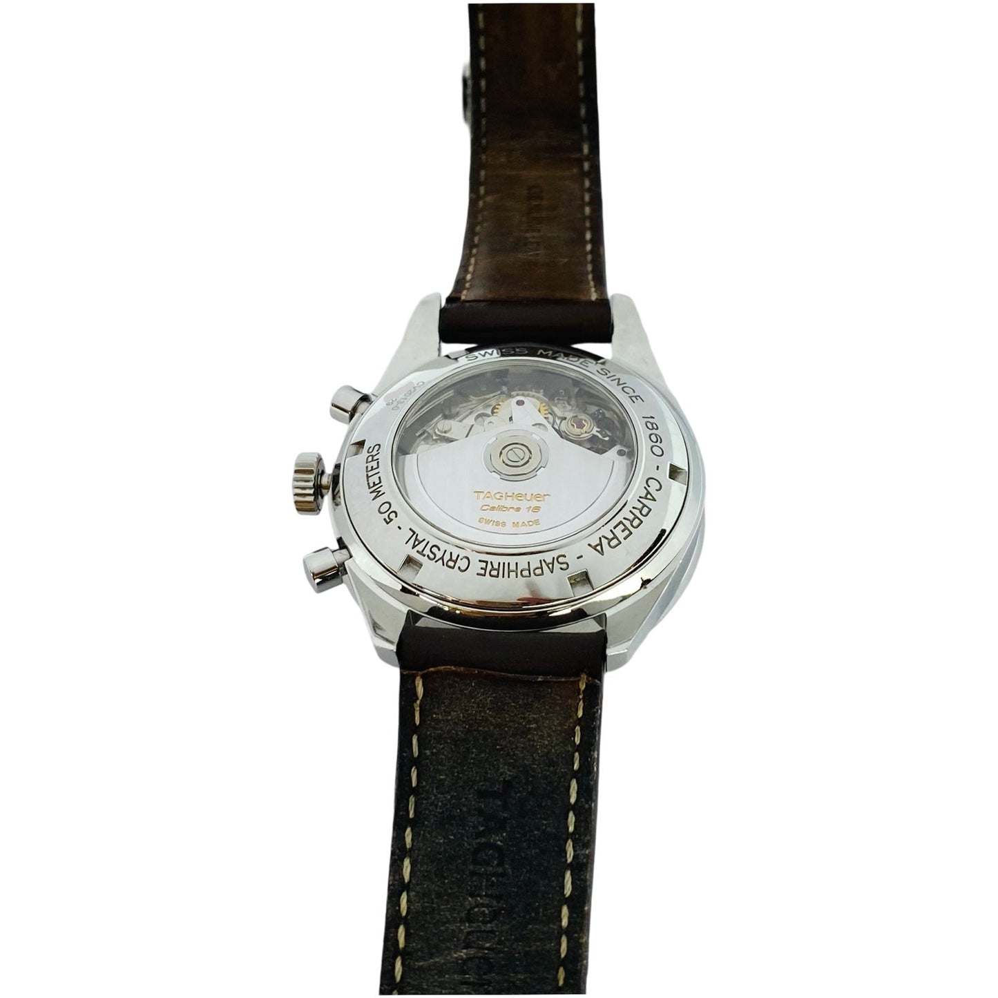 TAG Heuer Carrera Automatic Chronograph Brown Dial and Bezel CV2013.FC6234