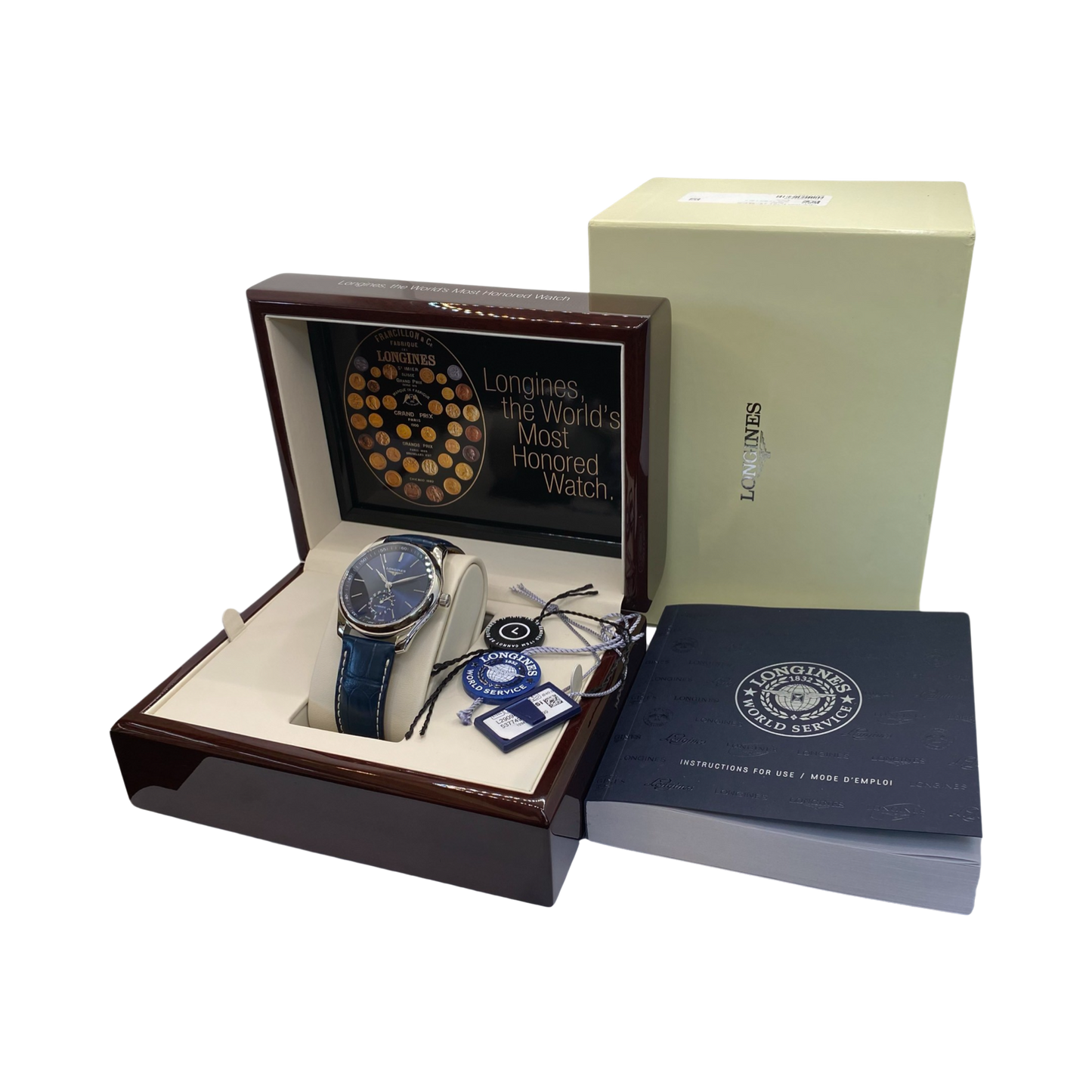 Longines Master Collection Automatic Sunray Blue Moonphase L2.909.4.92.0