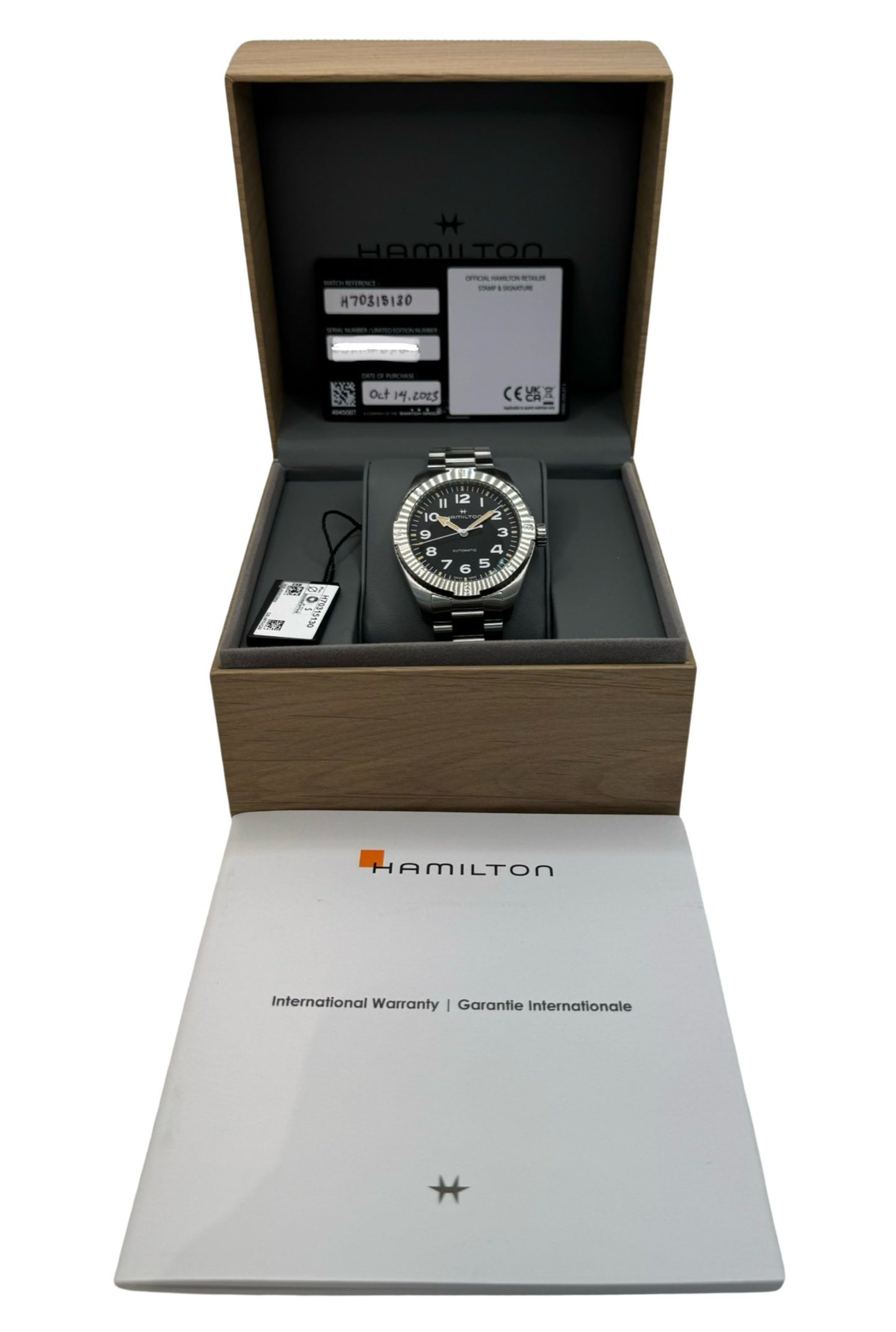Hamilton Khaki Field Expedition Automatic 41mm Black Dial H70315130