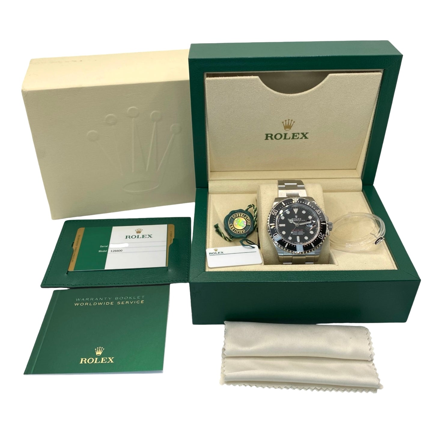 Rolex Sea-Dweller 4000 Black Dial 43mm 126600