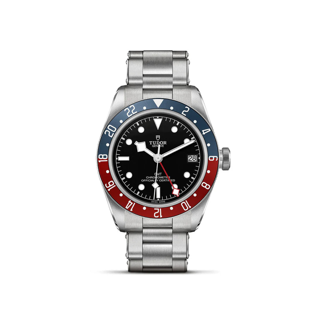 Tudor Black Bay GMT "Pepsi" Automatic 41mm Black Dial Stainless Steel Bracelet 79830RB