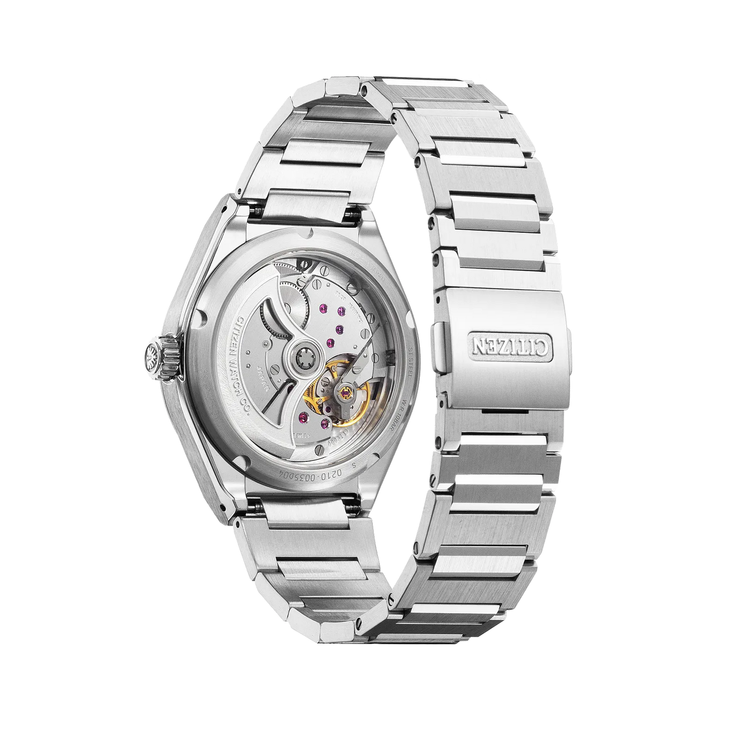Citizen Automatic The Citizen Caliber 0210 White Dial Steel Bracelet NC1001-58A