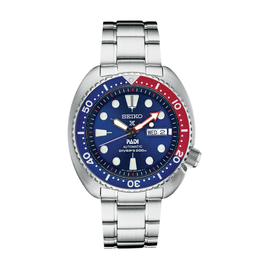 Seiko Prospex PADI Special Edition Automatic Diver Blue Dial Steel Bracelet SRPE99