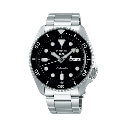 Seiko 5 Sports SKX Series Automatic Black Dial Stainless Steel Bracelet SRPD55