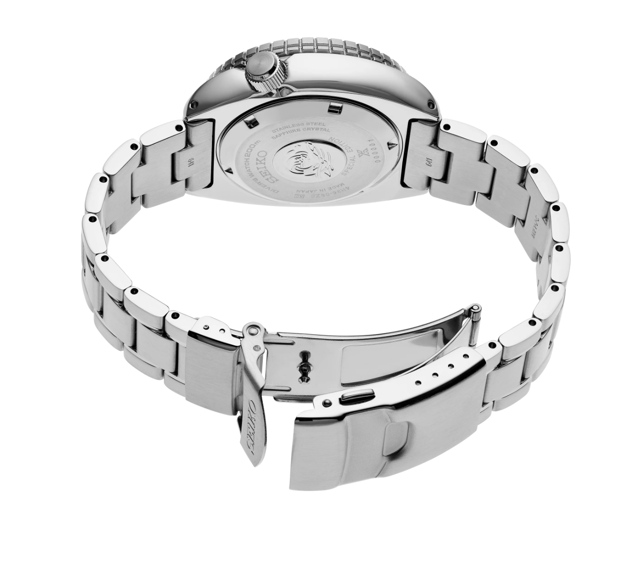 Seiko Prospex PADI Special Edition Automatic Blue Dial Stainless Steel Bracelet SRPK01