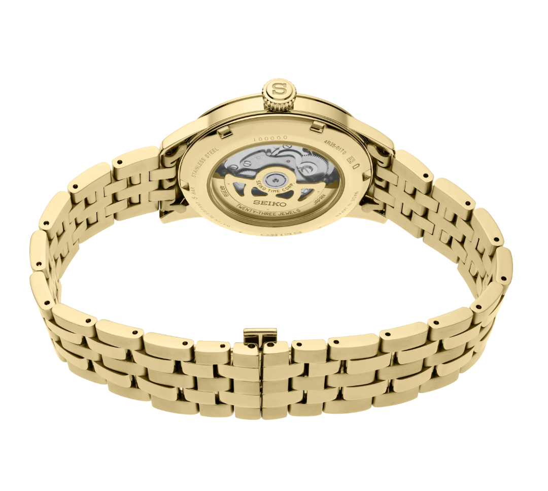 Seiko Presage Cocktail Time Automatic Gold Dial SRPK48