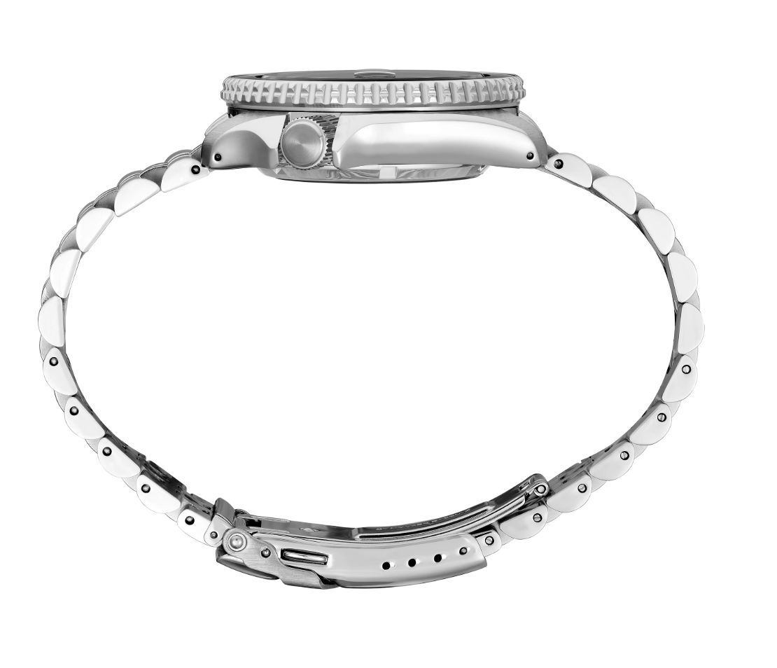 Seiko 5 SKX Sports Style GMT Series Bi-Color Bezel Blue Dial Stainless Steel Bracelet SSK003